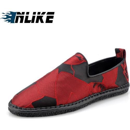 INLIKE MenS Leather Shoes Leisure Korean Pedal Set Foot Shoes Shoes Doug Lazy Breathable Shoes