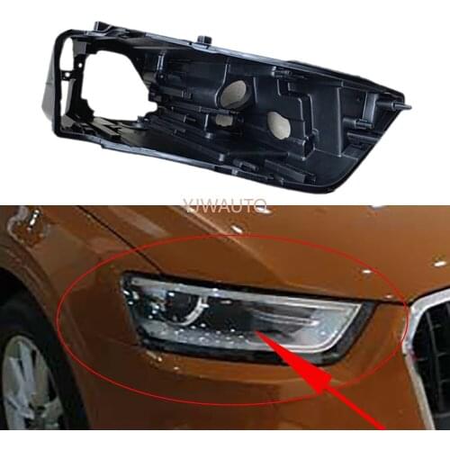 Headlight Base For Audi Q3 2013 2014 2015 Headlamp House Car Rear Base Front Auto Headlight Back House