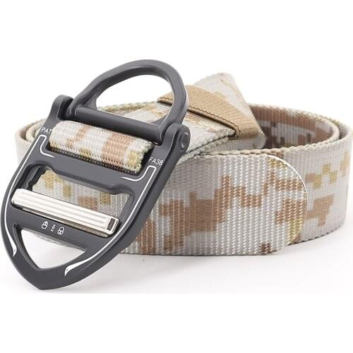 Unisex Outdoor Sports Tactical Belt Multifunctional High Quality Canvas New Luxury Male Female Jeans Army Designer Trouser Belt