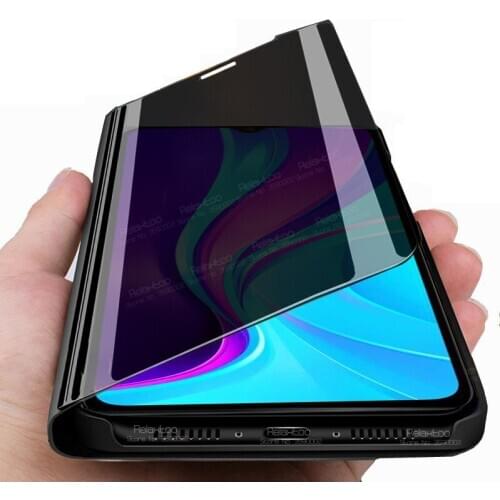 Luxury Smart Mirror Flip Magnetic Case For Xiaomi Redmi 9C NFC Xiomi Redmy Readmi Redme 9 C C9 Stand Book Phone Back Cover Coque