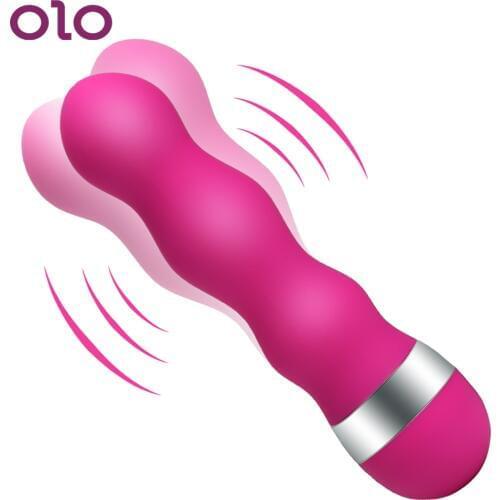 OLO Multi-speed G spot Dildo Vibrator Magic Wand Anal Beads Realistic Erotic Clit Stimulator Sex Toys for Women