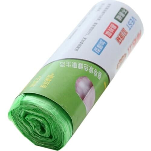 Thickened Portable Black Vest-type Garbage Bag Household New Material Large-point Broken Garbage Bag Plastic Bag