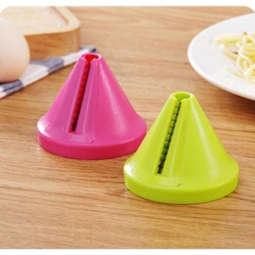 1Pcs Kitchen Tools Vegetable Fruit Multi-Function Spiral Shredder Peeler Manual Potato Carrot Radish Rotating Shredder