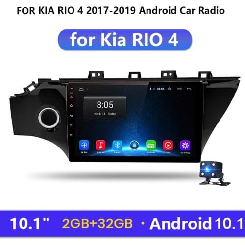 10.1" 2din Android 9.1 car radio multimedia player gps navigation Video for Kia RIO 4 Rio 2017 2018 2019 Autoradio GPS Navigatin