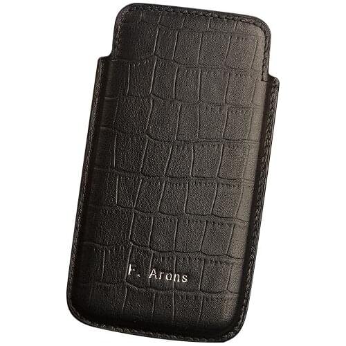 A2 Custom-Made Genuine Leather Sleeve Holder Case for Apple iPhone X XS