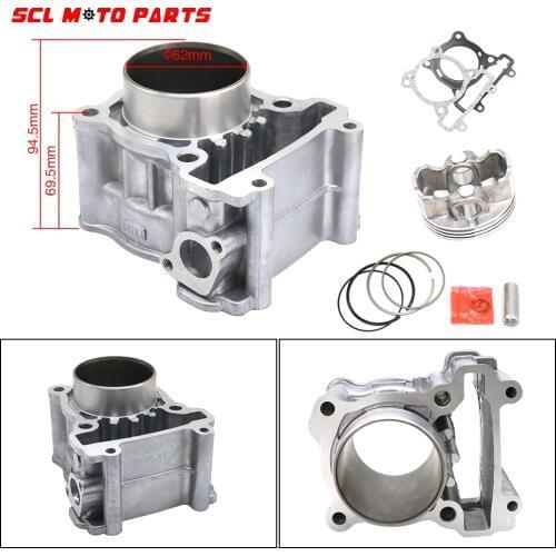 ALconstar- Motorcycle Bigbore 62MM Cyclinder Espada Block Assembly For Yamaha YLC135 Y15ZR FZ150 R125 R15 YZF and others