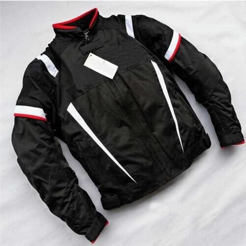Red Black Summer Mesh Jackets For YAMAHA Team Motorbike Scooter Motorcycle Street Moto Racing Jacket With Protector