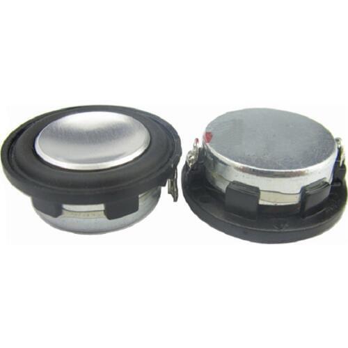 1 inch Mini Speaker Unit 28mm Full Range loudspeaker For Bluetooth Speaker DIY 4/8ohm 2W Neodymium PU edge 16 Core Coil 2PCS