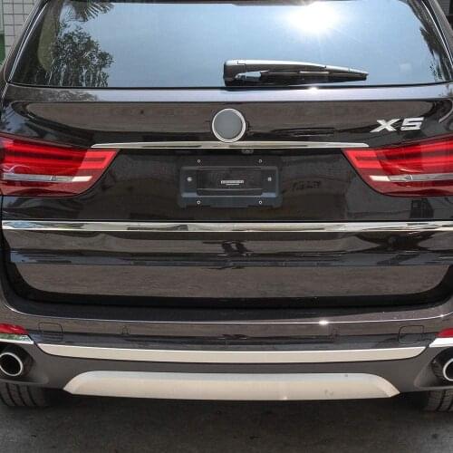For BMW New X5 2014-2018 Modified Accessories Car Rear Tail Door Lower Decoration Strip Trim