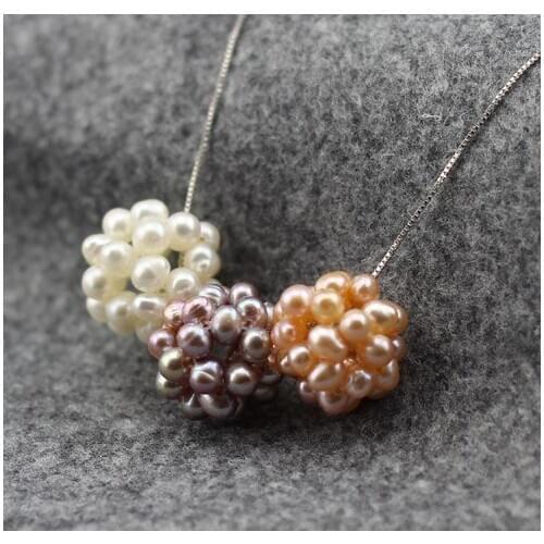 Wholesale 14-15mm Super Big Size Real Freshwater Pearl Balls, no necklace chains