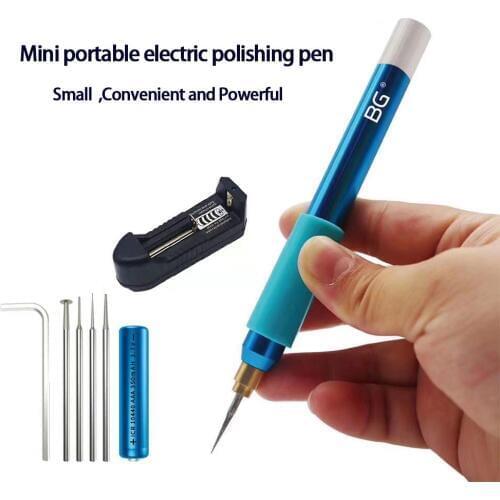 Rechargeable Portable Electric Grinder Engraving Pen for Mobile Phone IC Chip NAND CPU Drilling Polishing Machine Repair Tools