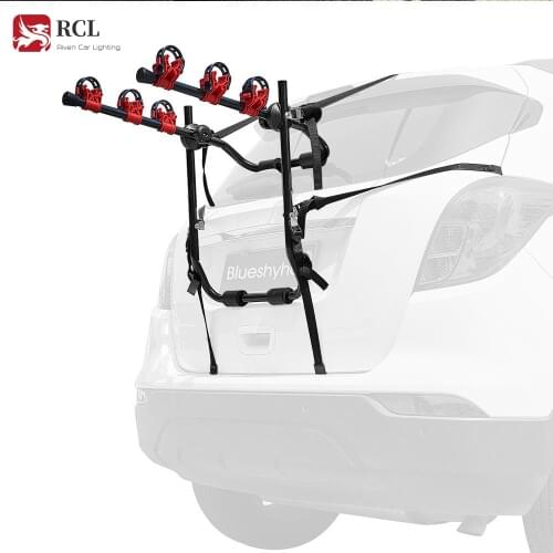 Bike Trunk Mount Racks Cycling Bicycle Stand Quick Installation Rack Storage Carrier Car Racks Put Three Bicycles