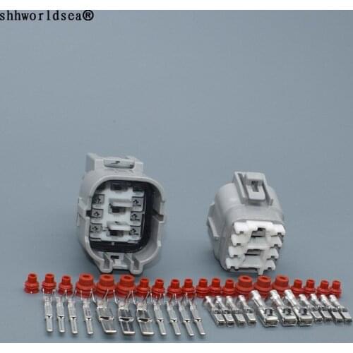 Shhworldsea 11pin auto Auto plug electric wiring harness male female cable male connector 6189-0375