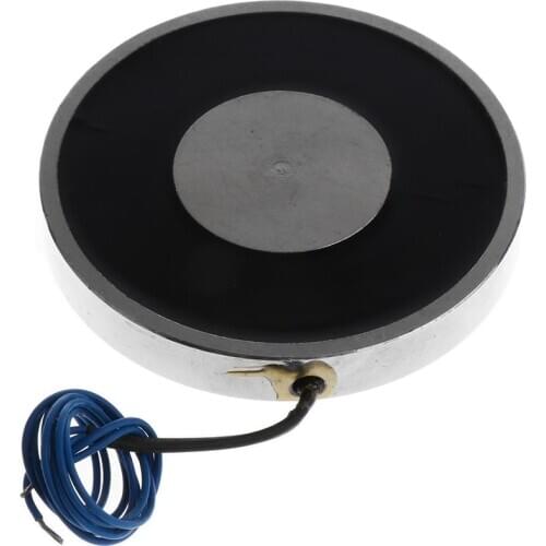 DC 12V Ultrathin Sucker Electromagnet Lift Holding Electric Lifting Magnet