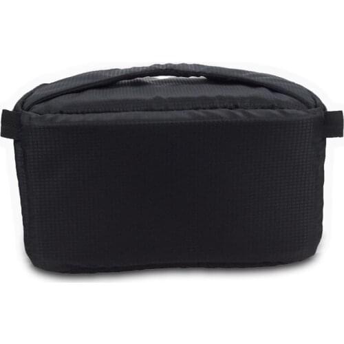 Universal Insert Partition Padded Camera Bag Shockproof Sleeve Cover For Dslr Slr Camera(Black)