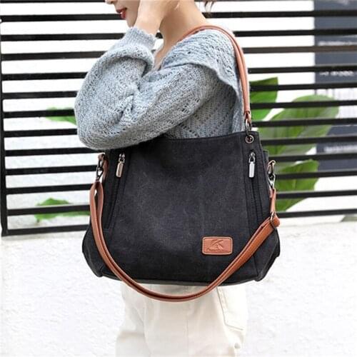 Women Bags Fashion Designer Shoulder Bag Crossbody For Women 2021 Female Messenger Bag Womens Purse Lady Canvas Cloth Handbag