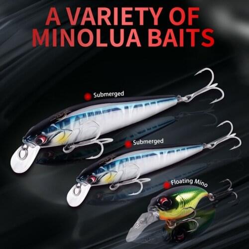 1 Pcs Fishing Lure Minnow Hard Bait Wobblers Floating Jerkbait Fishing Lures Crankbait Artificial Hard Swimbait