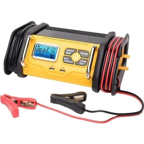 Tonny 20A 12V Universal Best quality automatic car battery charger Lead acid Battery Charger with 50A engine start