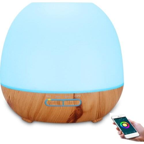 Free shipping 400ml TUYA app oil diffuser ultrasonic perfume scent air humidifier small home appliance