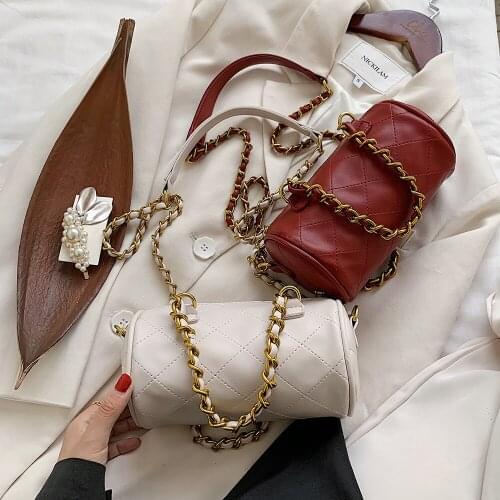 FANTASY Newest Baguette Bags For Women 2020 Autumn Messenger Shoulder Bag Trendy Handbag Female Good Quality 4 Color Quilted Bag