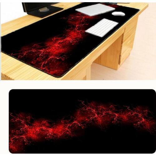 Mairuige Red Line Free Shipping 900x300x2mm Notbook Computer Mouse Pad Gaming Padmouse Locrkand Gamer To Keyboard Mouse Mat