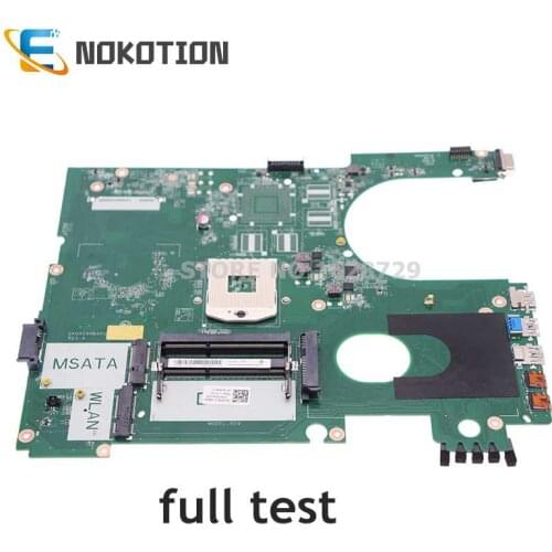 NOKOTION for DELL Inspiron N5720 5720 7720 Laptop Motherboard CN-0F9C71 F9C71 0F9C71 DA0R09MB6H1 HM77 DDR3 GMA HD