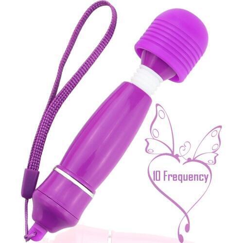 Mini Vibrator Clitoris Stimulator Sex Toy for Female Magic AV Wand Vibrating Massager Stick Adult Sex Product Women Masturbation