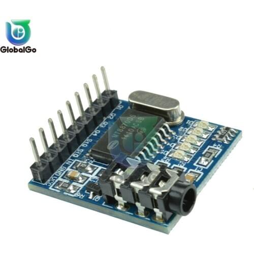 MT8870 Voice Decoding Module Phone Module Speech Decoding Voice Board Module LED Indicators With Pins