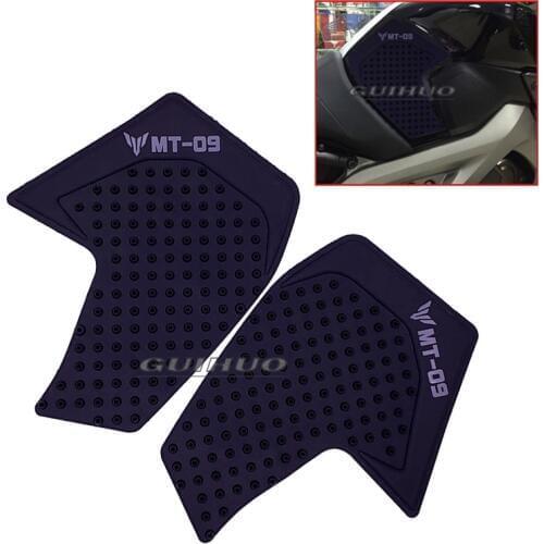 Motorcycle Tank Traction Side Pad Gas Fuel Knee Grip Decal For yamaha MT-09 MT09 2014 2015 2016 2017 2018