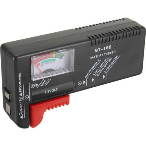 Portable And Easy-to-read Universal Digital Battery Tester Volt Checker Multiple Size Battery Capacity Tester