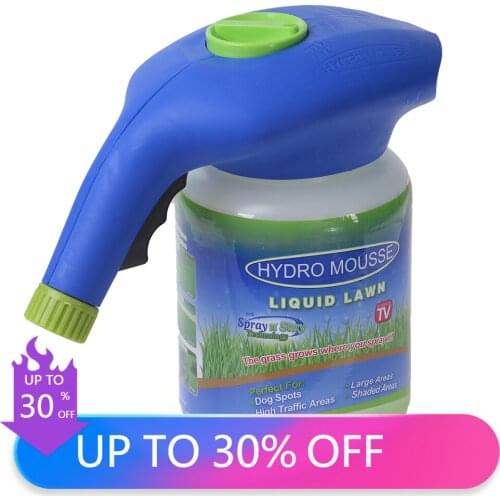 Garden Lawn Hydro Mousse Household Seeding System Liquid Spray Device Seed Lawn Care Grass Tool Garden Sprayer Bottle Parts