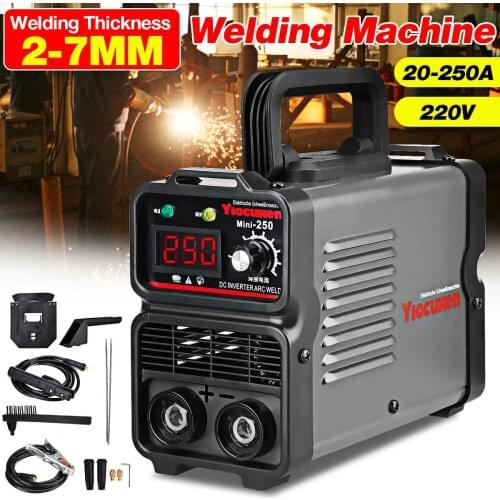 4000W 20-250Amp Digital Inverter Arc Electric Welding Machine 220V MMA Welder for Home DIY Welding Working and Electric Working