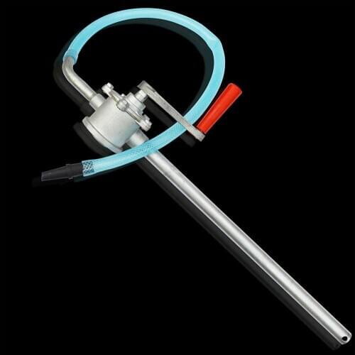 Rotary-Action Drum Pumps Manual Oil Drum Pump Barrel Pumps Hand Crank Pump Manual Pump Aluminum Alloy Manual Bucket Pumps