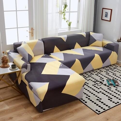 High-end Couch Cover Polyester Nordic Style SofaCover For Living Room Universial Slipcover Sofa Streth Cover 1/2/3/4Seat