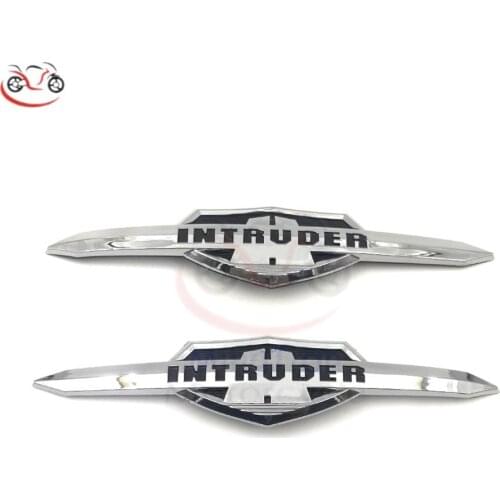 Motorcycle 3D Fuel Tank Emblem Badge Stickers and Decals for Suzuki Intruder VL400 VL800 LC1500 Tank Pad Protector Decal
