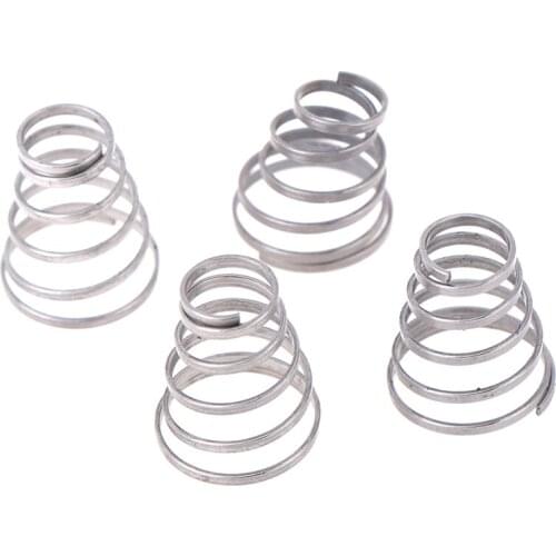 4Pcs/set Bicycle Spring MTB Mountain Bike Metal Rear Suspension Bumper Spring Shock Absorber Bicycle Parts Rear Shock