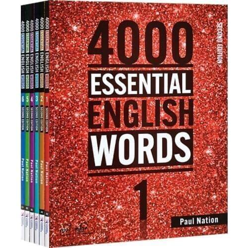 6 Books/Set 4000 Essential English Words Level 1-6 IELTS, SAT Core Words English Vocabulary Book
