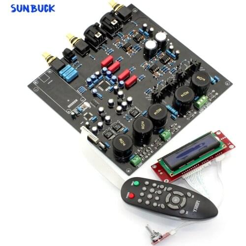 AK4497EQ DAC luxury decoder board supports optical fiber coaxial USB