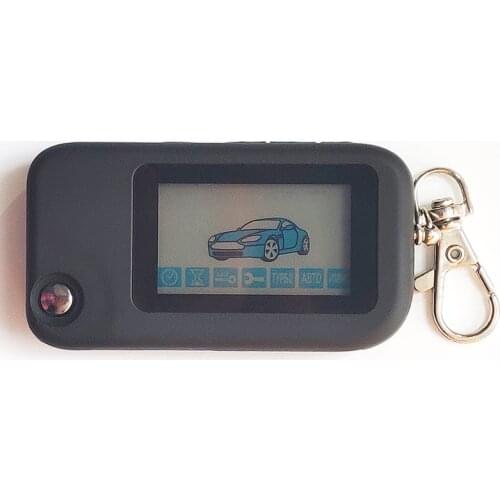 Keychain Starline B92 Remote Controller With Key Uncut Blade For Two Way Car Alarm Starline B92 Folding Car Flip Remote