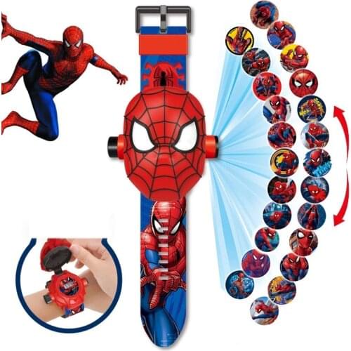 Disney Frozen 2 Marvel Spiderman Childrens Anime Watch Toy Action Figures For Kids Pony Princess Mickey Mouse kids watch