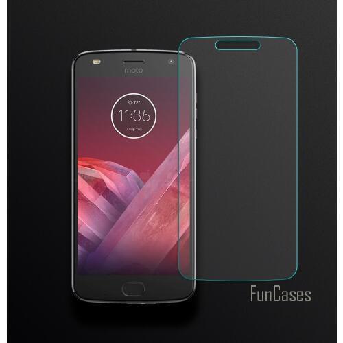 Screen Protector For Motorola Moto Z2 Play Z Play (2nd Gen) Tempered Glass For Moto Z2 Play 2.5D Curved Edge Protective Film HD
