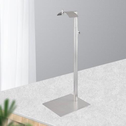 Mirror Stainless Steel Handbag Display Rack Adjustable 330-580mm Elegant