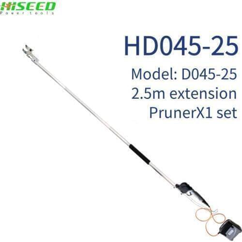 Electric pole pruner long working hours long arm pruning shears(CE certificated imported battery)