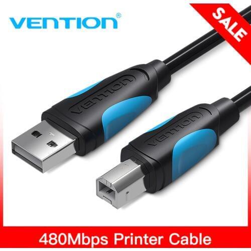 Vention USB 2.0 Printer Cable Type A to B Male to Male Print Cable Sync Data Charging Cord 1m 1.5m 2m 3m For Camera Epson HP USB