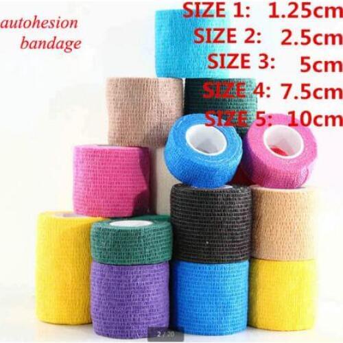 First-aid Medical Bandage Waterproof Sports Kinesiology Tape Elastic Self-adhesive Muscle Bandage Strain Injury Support