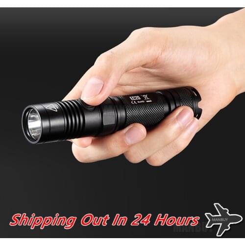 Top Sales NITECORE 960 LM EC20 CREE XM-L2 T6 Flashlight Waterproof Sleek Tubular Body 18650 Camping Portable Torch Free Shipping