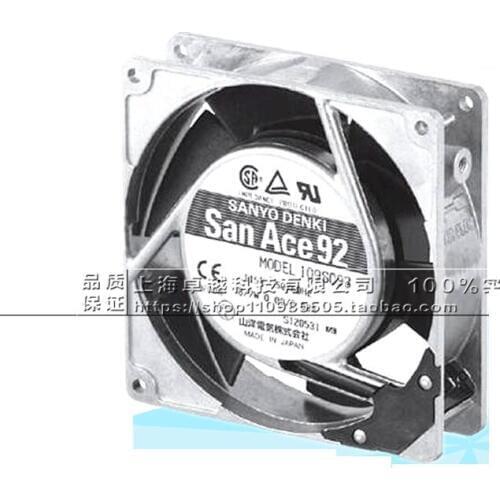 New original 109S091 9CM 100V 8 / 7W inverter fan aluminum frame fan 92 * 92 * 25MM