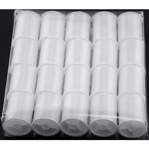 Transparent fish thread sewing DIY embroidered beads Invisible crystal thread Wedding dress veil accessory Hand sewing thread