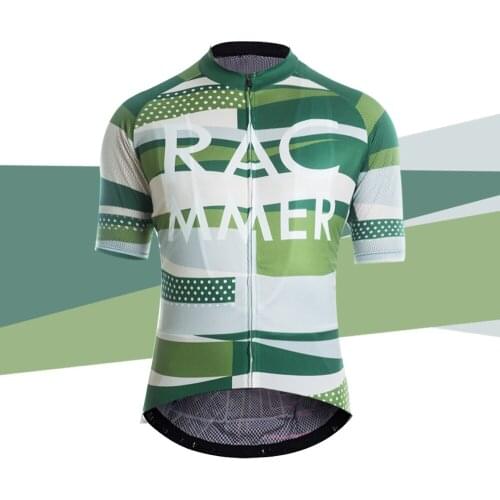 Racmmer 2018 Quick Dry Cycling Jersey Summer Men Mtb Bicycle Short Clothing Ropa Bicicleta Maillot Ciclismo Bike Clothes #DX-63