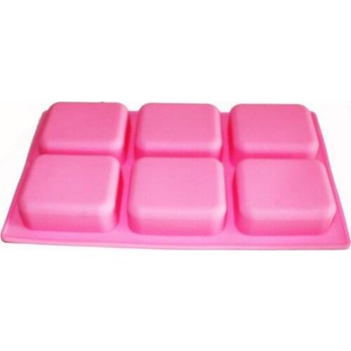 Geometric Basic Plain Rectangle Rounded Corners Soap Mold Silicone